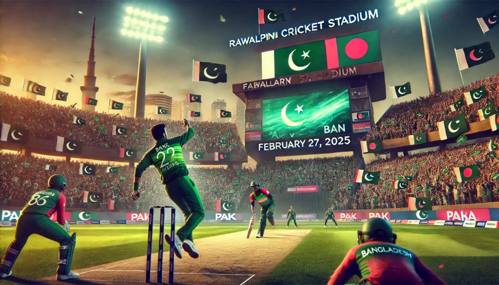 Pak Vs Ban